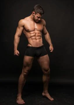 Fitness model 库存照片