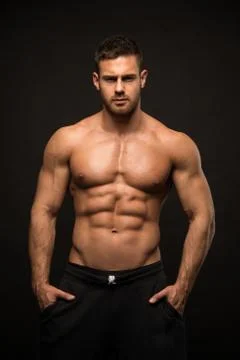 Fitness model 库存照片