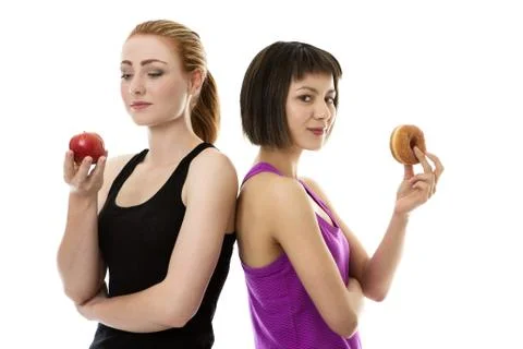 Fitness Models Foto stock