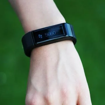 Fitness or activity tracker Stock Photos