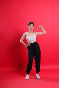 Fitness Pose Stock Photos