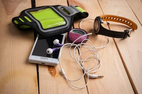 Fitness set Stock Photos