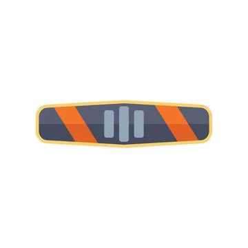 Fitness tracker displaying progress toward goal icon Ilustración de archivo