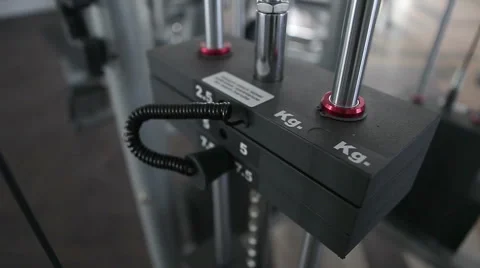 Fitness trainer load Stock Footage 40470966