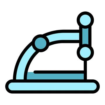 Fitness training icon vector flat Stock Illustration