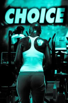 Fitness training Foto stock