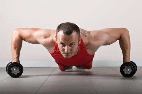 Fitness training Fotos Stock