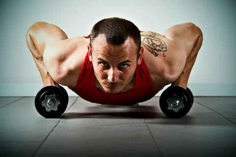 Fitness training Stock-Fotos