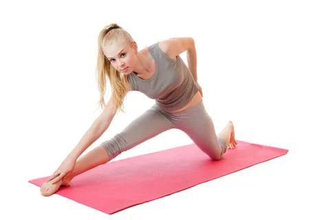 Fitness training Stock Photos