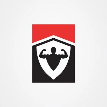 Fitness vector logo design template design for gym and fitness Stock Illustration