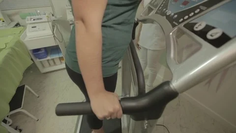 Fitness vibration platform Stock Footage 69850465