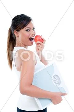 Fitness woman in healthy lifestyle Stock Photos