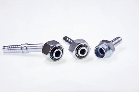 Fitting for high pressure hose DKOS Stock Photos