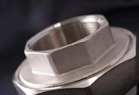 Fitting, macro Stock Photos