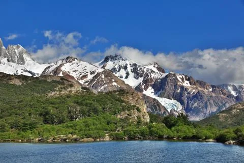 Fitz Roy mount, El Chalten, Patagonia, Argentina Foto stock
