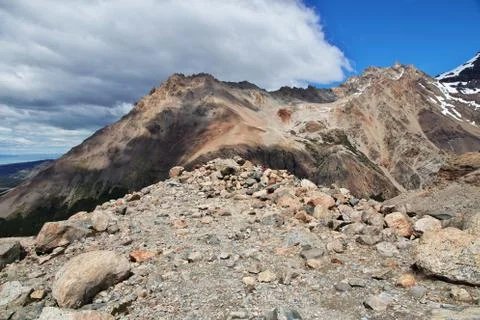 Fitz Roy mount, El Chalten, Patagonia, Argentina Stock Photos