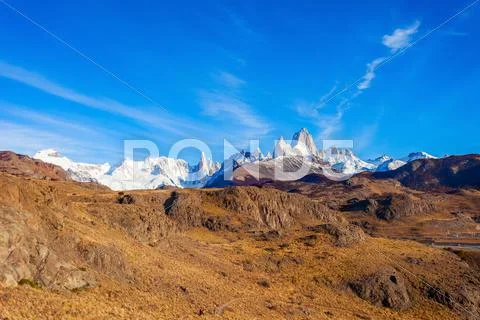 Fitz Roy mountain, Patagonia Stock Photos