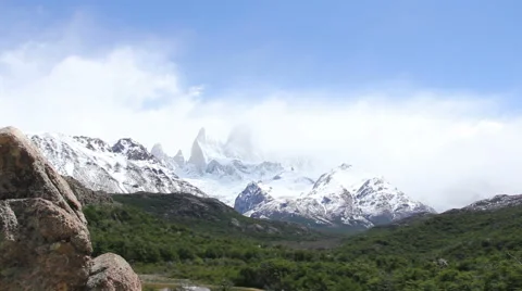 Fitzroy Mountain Stock Footage 46196564