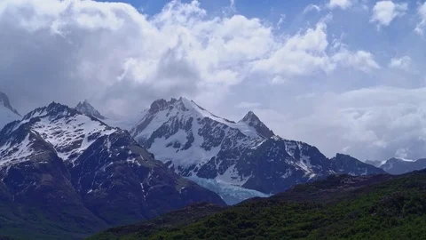 Fitzroy mountains Stock Footage 73219254