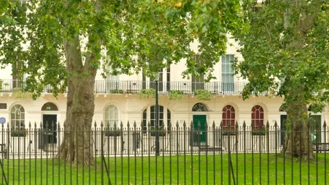Fitzroy Square, London Stock Footage 138626052