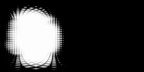 Five 360 VR transitions. Black and white Luma Matte. Motion graphics package Stockbeeldmateriaal 91623883