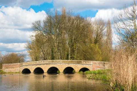 Five Arches Bridge Foto stock