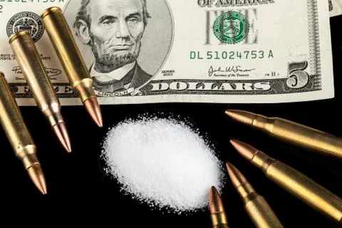 Five bucks Stock Photos