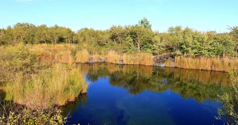 Five connective Lakes Stock Footage 211279059