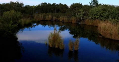 Five connective Lakes Stock Footage 211280243