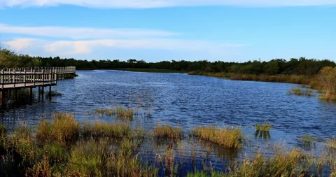 Five connective Lakes Stockbeeldmateriaal 211285054