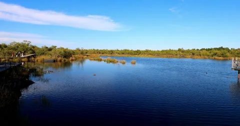 Five connective Lakes Stock Footage 211285902