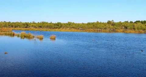 Five connective Lakes Stock Footage 211288084