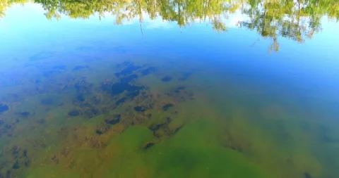 Five connective Lakes Stock Footage 211293140