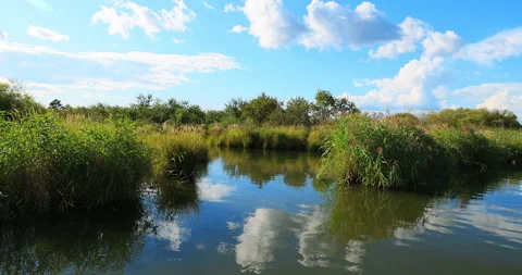 Five connective Lakes Stock Footage 211312941