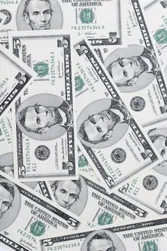 Five dollars Stock Photos