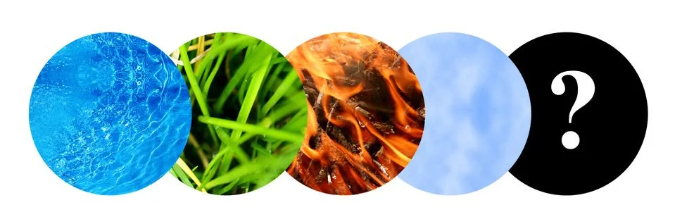 Five elements 스톡 사진