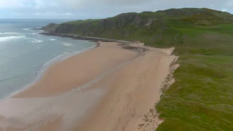 Five Finger Strand, famous beach in Inishowen, co. Donegal, Ireland. 库存影片 289497961