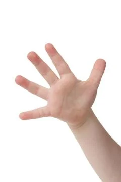 Five fingers Stock Photos