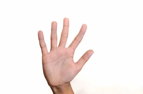 Five fingers Stock Photos