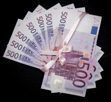 Five hundred euro Stock Photos