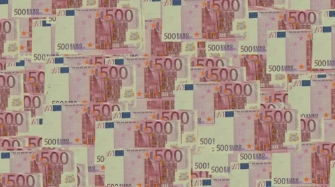 Five Hundred Euros Video stock 8690774