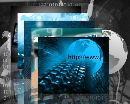 Five images Stock Illustration