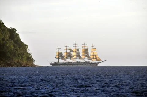 Five masts 04 Stock Photos