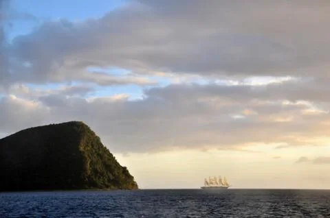 Five masts 05 스톡 사진