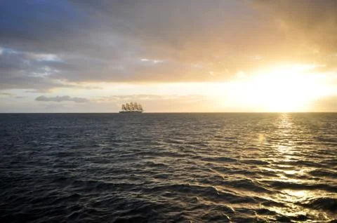 Five masts 07 스톡 사진