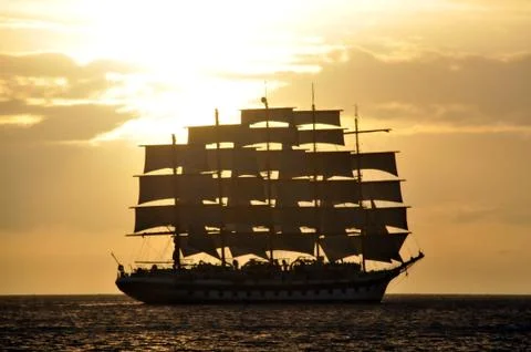 Five masts 08 Stock Photos