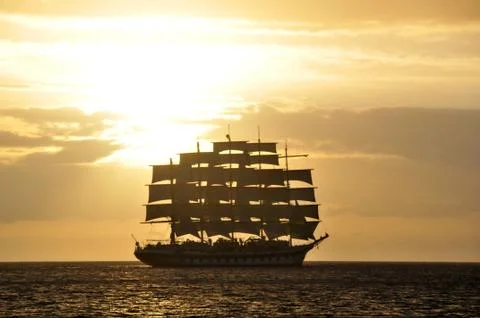 Five masts 09 Stock Photos