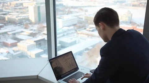 Five Minutes Before Presentation of the My Architectural Project Stock Footage 85805838
