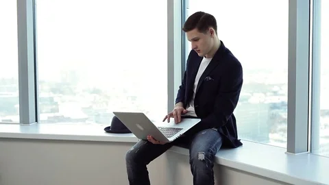 Five Minutes Before the Presentation of My Project Stock Footage 73850757