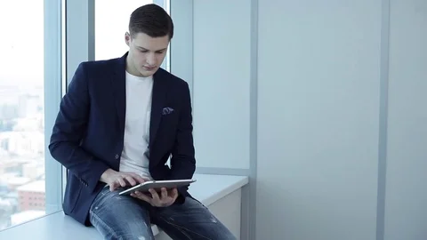 Five Minutes Before the Presentation of My Project Stock Footage 73850839